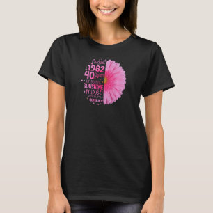 August Girl 1982 40 Years Old 40nd Birthday T-Shirt