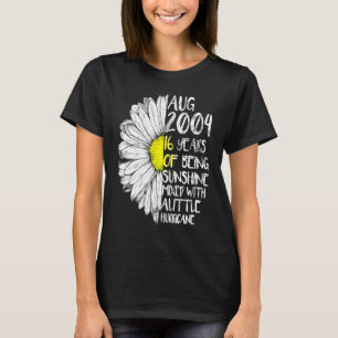 AUGUST Girl Made In 2004 16th Sunshine Hurricane B T-Shirt