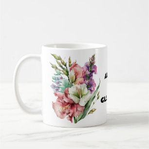 AUGUST - GLADIOLUS COFFEE MUG