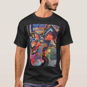 August Macke - Coloured Composition T-Shirt