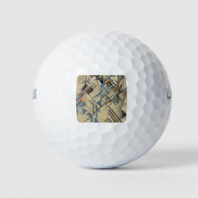 August Macke (German, 1887-1914) Golf Balls (Front)