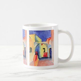 August Macke - View into a Lane Coffee Mug