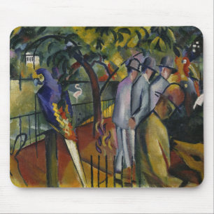 August Macke Zoological Garden I Mouse Mat