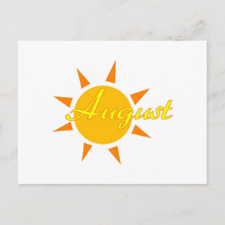 August Postcard