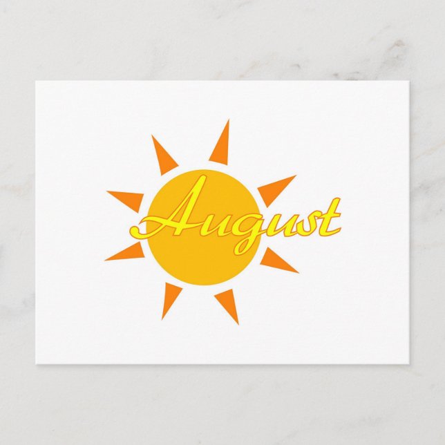 August Postcard (Front)