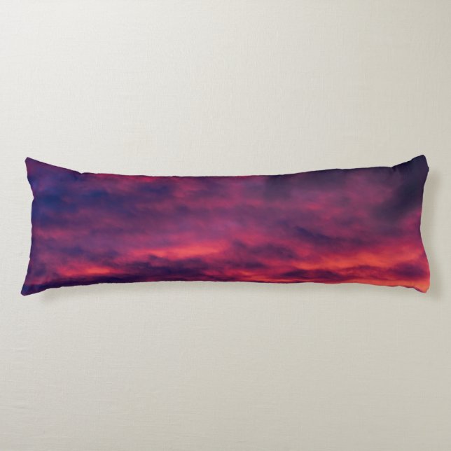 august red body cushion (Front)