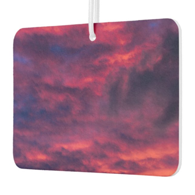 august red car air freshener (Left)