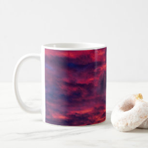 august red coffee mug