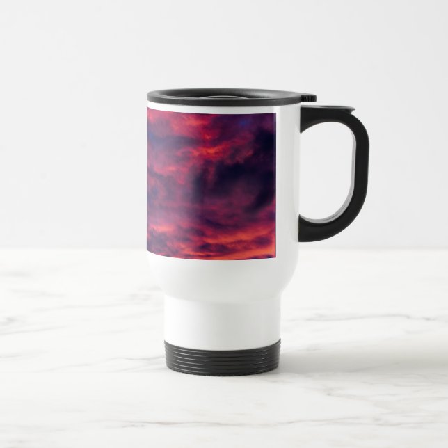 august red coffee mug (Right)