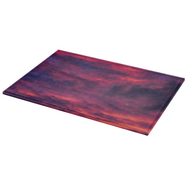 august red cutting board (Corner)