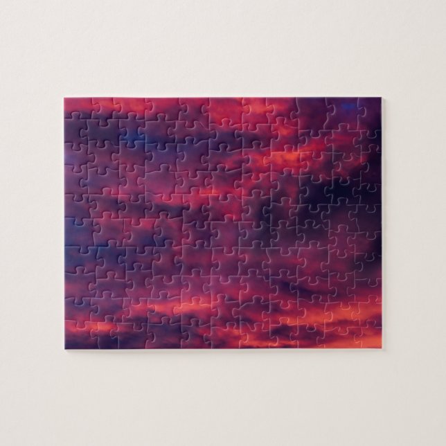 august red jigsaw puzzle (Horizontal)