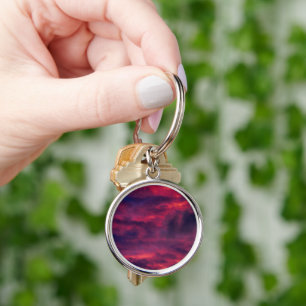 august red key ring