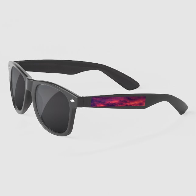 august red sunglasses (Left)