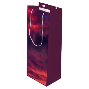 august red wine gift bag