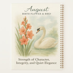 August Swan Scripture Christian Inspirational Planner