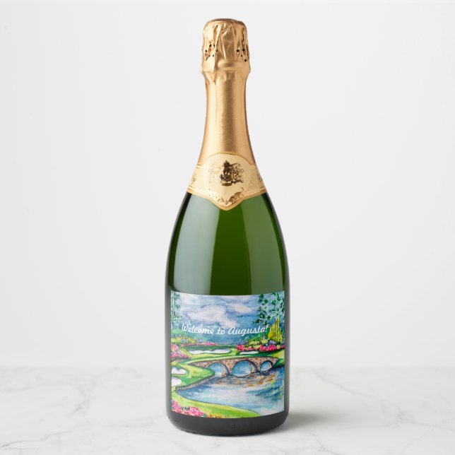 Augusta 2025 sparkling wine label (Front)