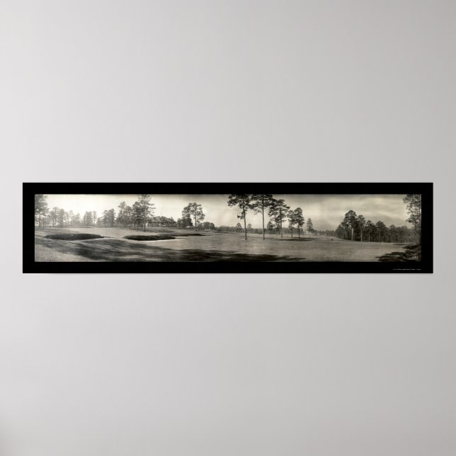 Augusta Country Club Photo 1909 Poster (Front)