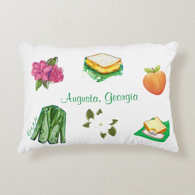 Augusta Faves Decorative Cushion (Front)