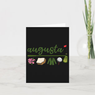 Augusta Georgia  Card
