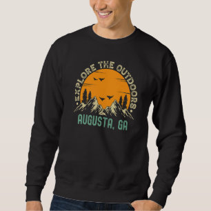Augusta, Georgia - Explore The Outdoors Premium Sweatshirt