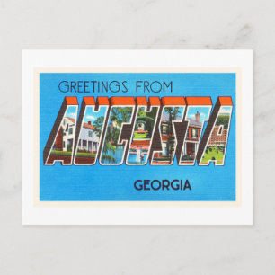 Augusta Georgia GA Old Vintage Travel Postcard- Postcard