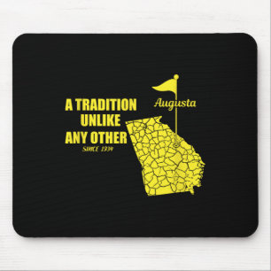 Augusta Georgia Golfing Shirt Golf In April Mouse Mat