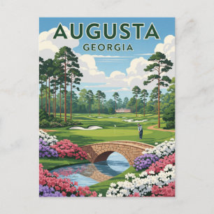Augusta Georgia Travel Postcard