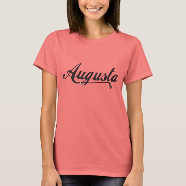 Augusta, Home of Golf T-Shirt (Front)