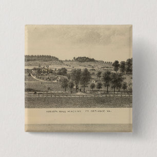 Augusta Male Academy Seawright property 15 Cm Square Badge