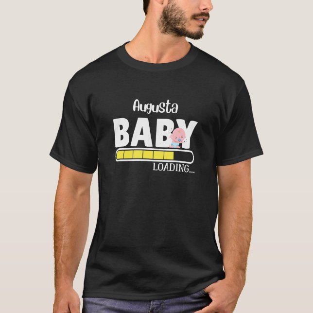 Augusta Native Pride Funny State Baby Parent Mum D T-Shirt (Front)