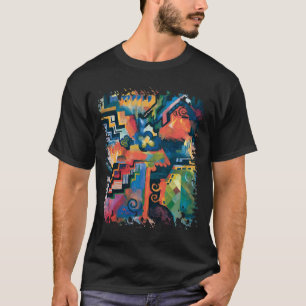 Auguste Macke - Homage To Bach Abstract Modern Art T-Shirt