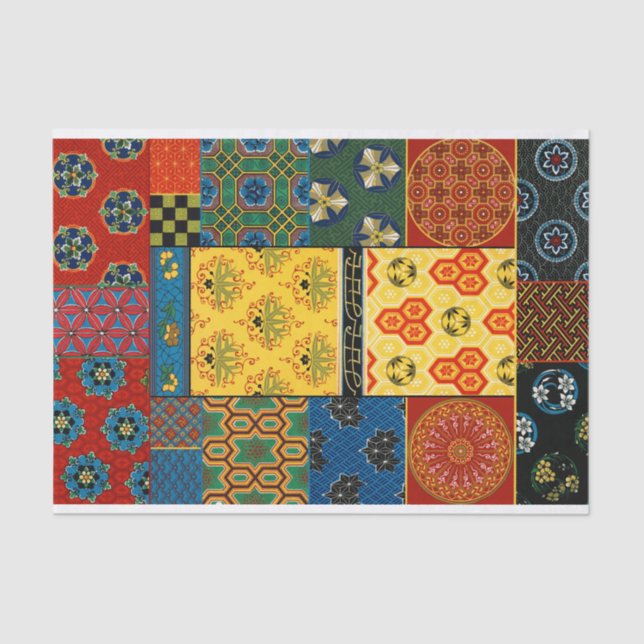 Auguste Racinet Tissue Paper (Front)