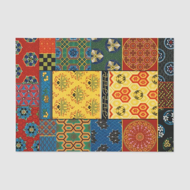 Auguste Racinet Tissue Paper (Front)