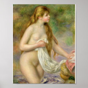 Auguste Renoir - Bather With Long Hair Poster