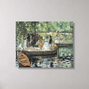 Auguste Renoir - La Grenouillere Canvas Print