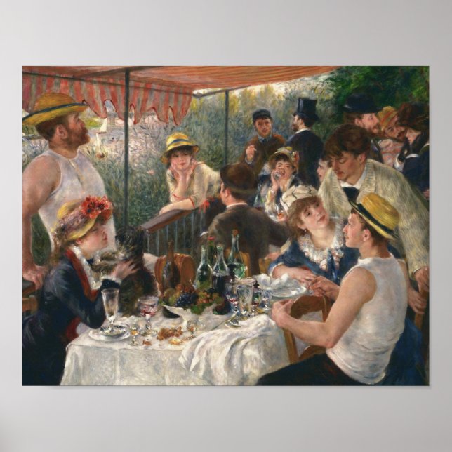 Auguste Renoir - Luncheon of the Boating Party Poster (Front)