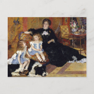 Auguste Renoir Madame Georges Charpentier Postcard