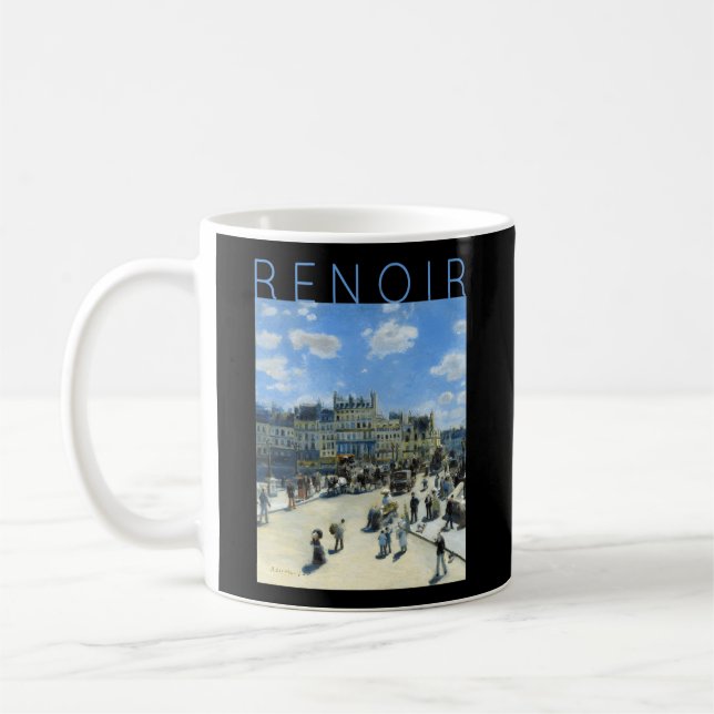 Auguste Renoir Pont-Neuf Coffee Mug (Left)