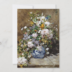 Auguste Renoir - Spring Bouquet Announcement