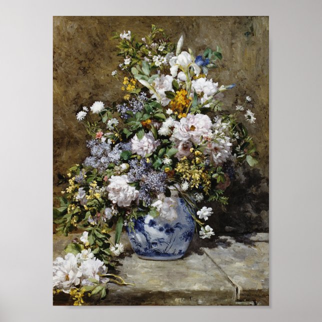 Auguste Renoir - Spring Bouquet Poster (Front)