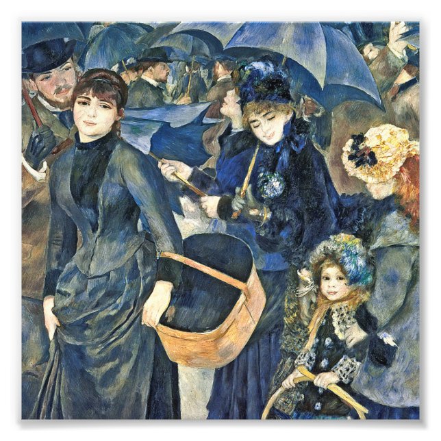Auguste Renoir - The Umbrellas Photo Print (Front)