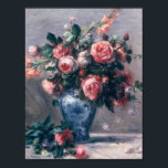 Auguste Renoir - Vase Of Roses Poster<br><div class="desc">Auguste Renoir - Vase Of Roses</div>