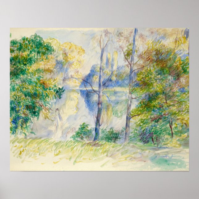 Auguste Renoir - View of a Park Poster (Front)