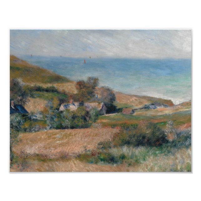 Auguste Renoir - View of the Seacoast Photo Print (Front)