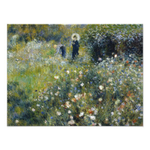 Auguste Renoir - Woman with a Parasol in a Garden Photo Print