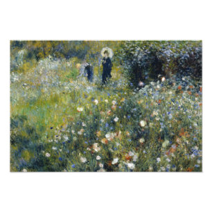 Auguste Renoir - Woman with a Parasol in a Garden Photo Print