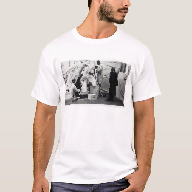 Auguste Rodin  in his Paris studio T-Shirt (Front)