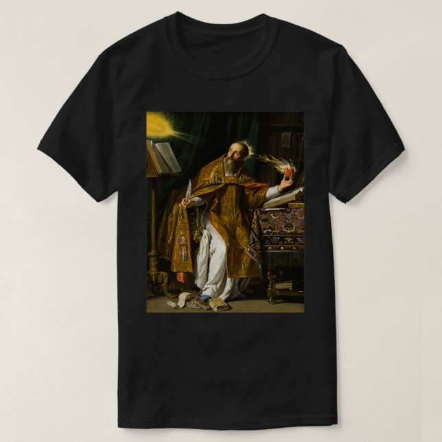 Augustine of Hippo T T-Shirt (Design Front)