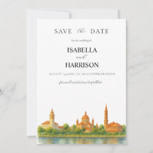 Augustine Skyline Save the Date Template
