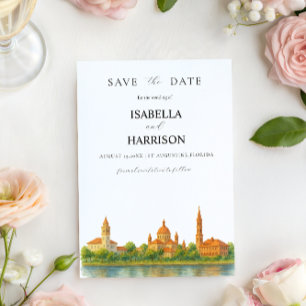 Augustine Skyline Save the Date Template